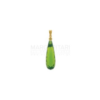 Μενταγιόν-Μ118508-Χρυσό 10-30mm Drop Faset και Διαμάντια