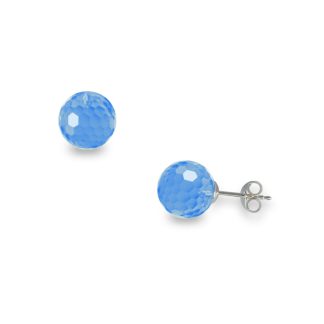 Σκουλαρίκια με Blue Topaz - S318635BT