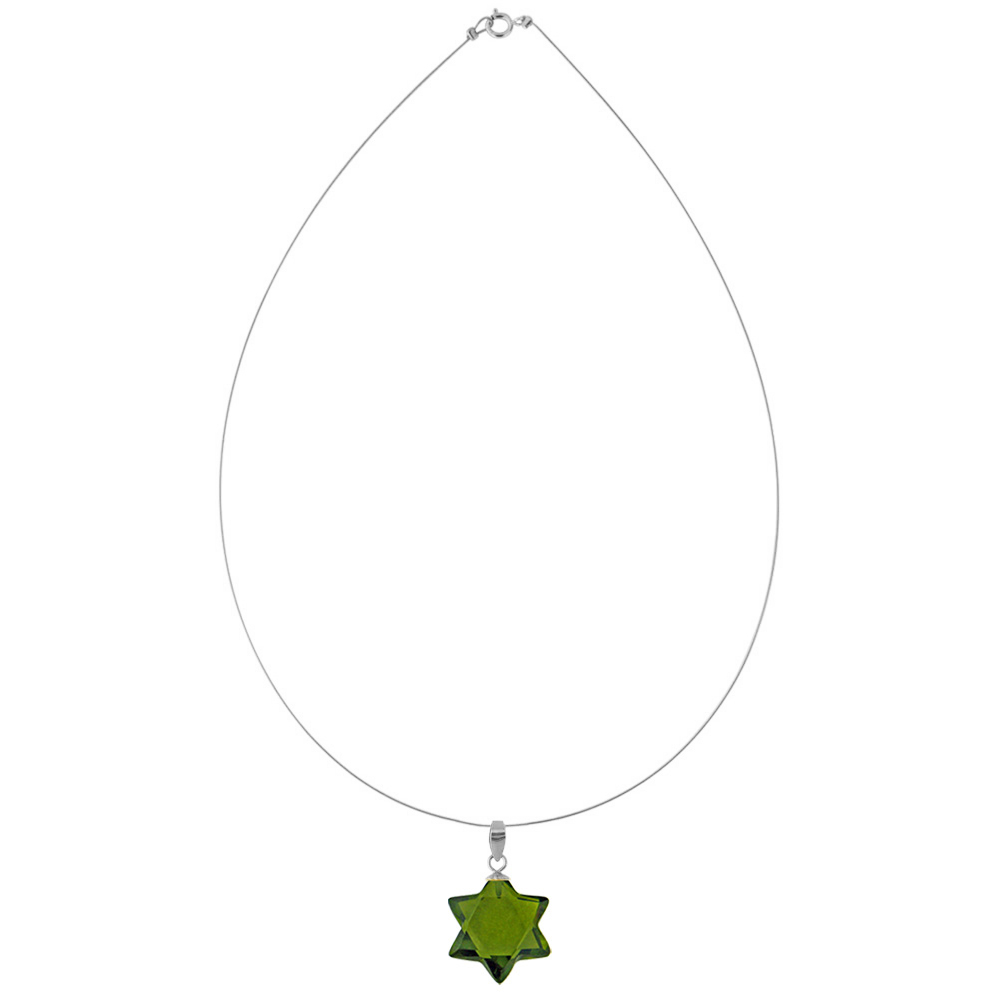 Μενταγιόν με Peridot και ασημένια στοιχεία 925 - M930210P Μενταγιόν με Peridot και ασημένια στοιχεία 925 - M930210P
